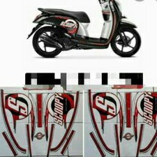 striping honda scopy 2015 hitam