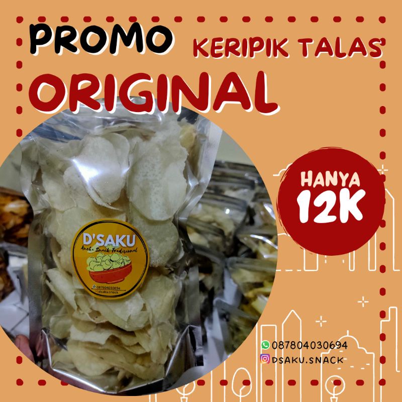 

keripik Talas Original