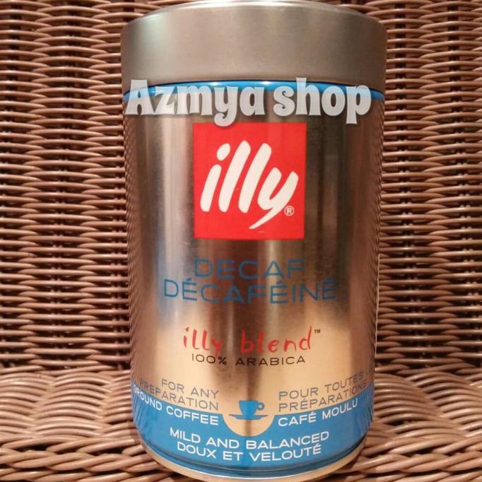 

Kusus Hari Ini Illy Coffee Decaf Decafeine Illy Blend 100% Arabica-Illy Kopi 250Gr Limited