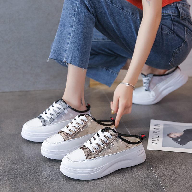 Sepatu Olahraga Wanita Sneakers Jalan Santai Sneaker Cewek Motif Terbaru Impor Shoes Korea SP-153