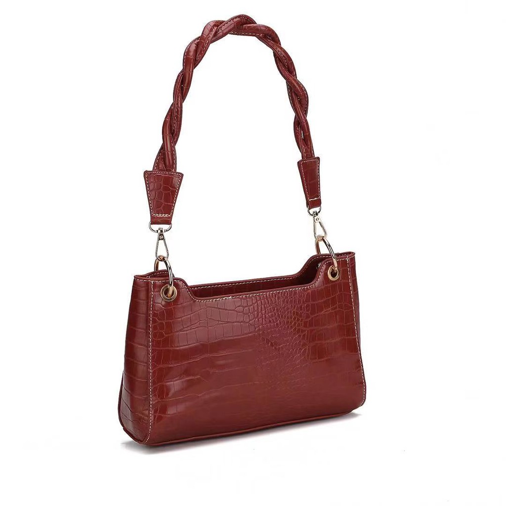 TOTEBAG WANITA SHOULDER BAG SABI4 CROCO TAS WANITA IMPORT #008
