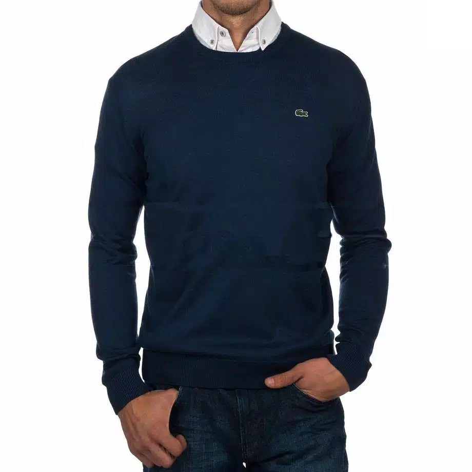 SWEATER RAJUT PRIA LACOSTE KNITE