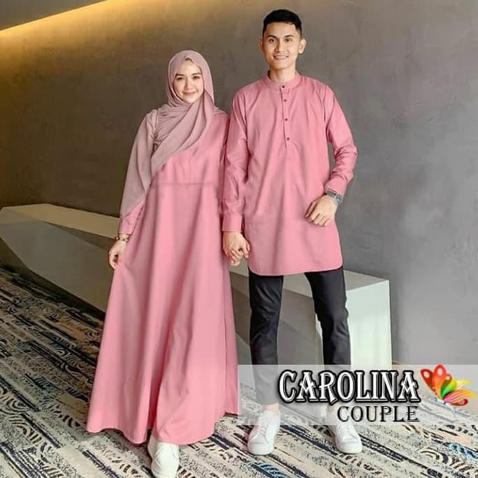 25+ Inspirasi Keren Baju Gamis Syari Remaja Couple