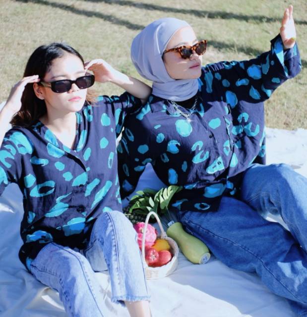 Oversize Pattern Shirt