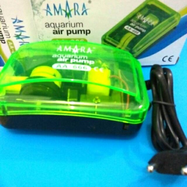 Mesin aerator gelembung aquarium 2lobang