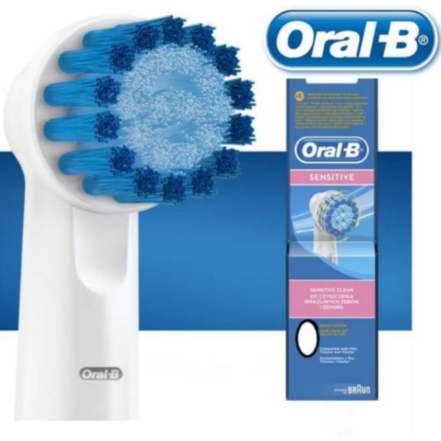 REFILL Sikat Gigi Elektrik Oral B Sensitive ( Harga per pcs)