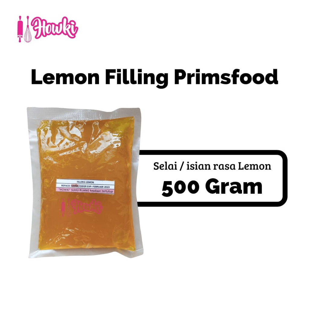 

Lemon Filling / Selai Lemon Primsfood Repack 500gr