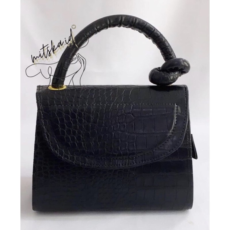 RACHEL CROCO BAGS | tas lilac kekinian | tas ungu kekinian