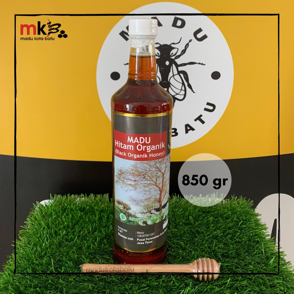 

Madu Hutan Liar Asli Hitam Organik 850 gr - Madu Kota Batu