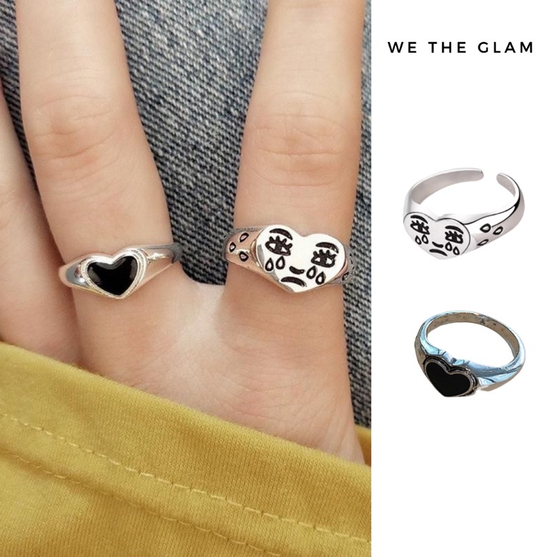 ostara ring // trendy y2k retro aesthetic ring