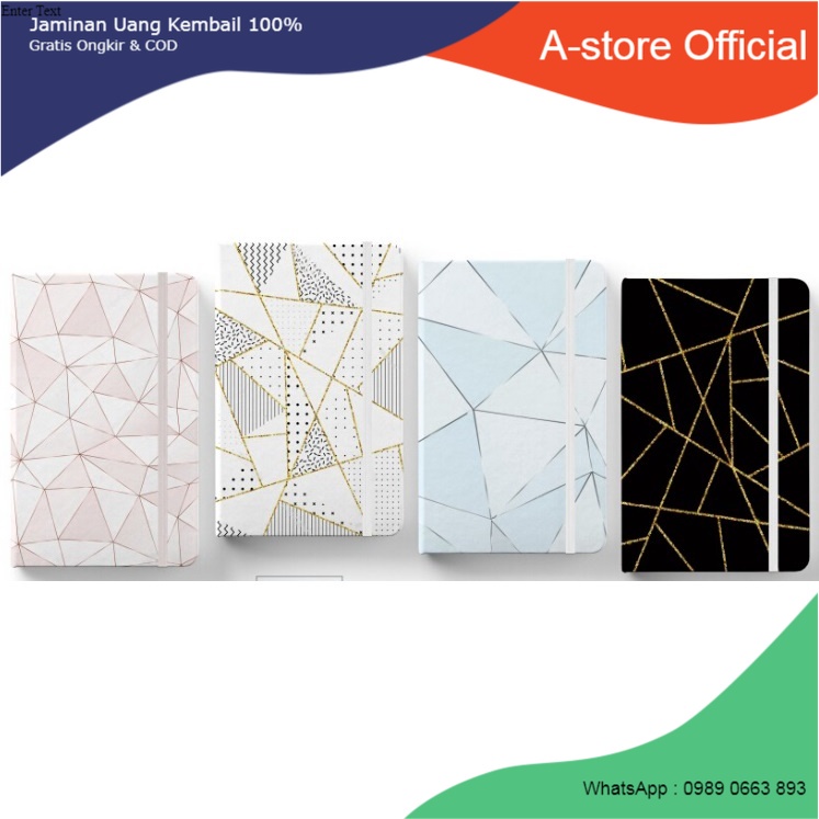 

A-store Jember - MIKIREI NB BG-740 A5 GRID GEOMETRIC GOLD LIST