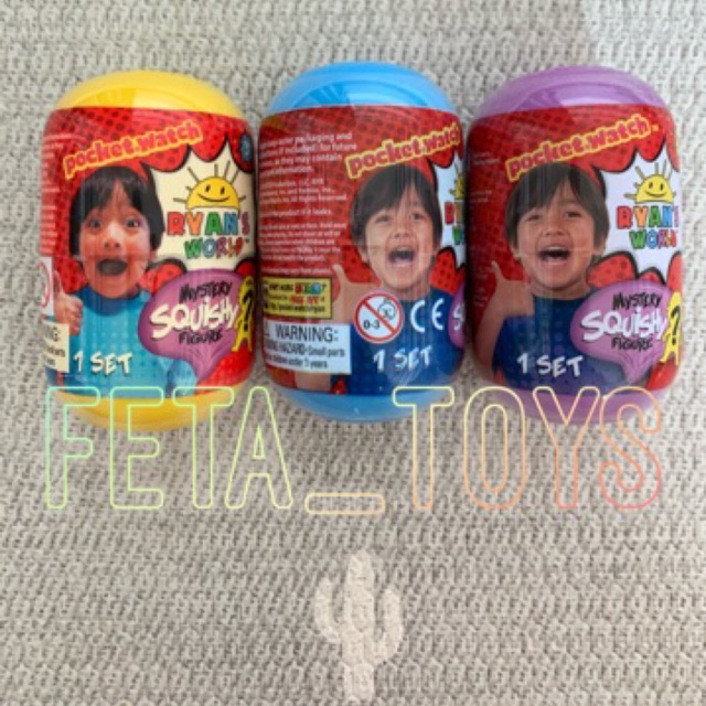Ryan’s world toy squishy