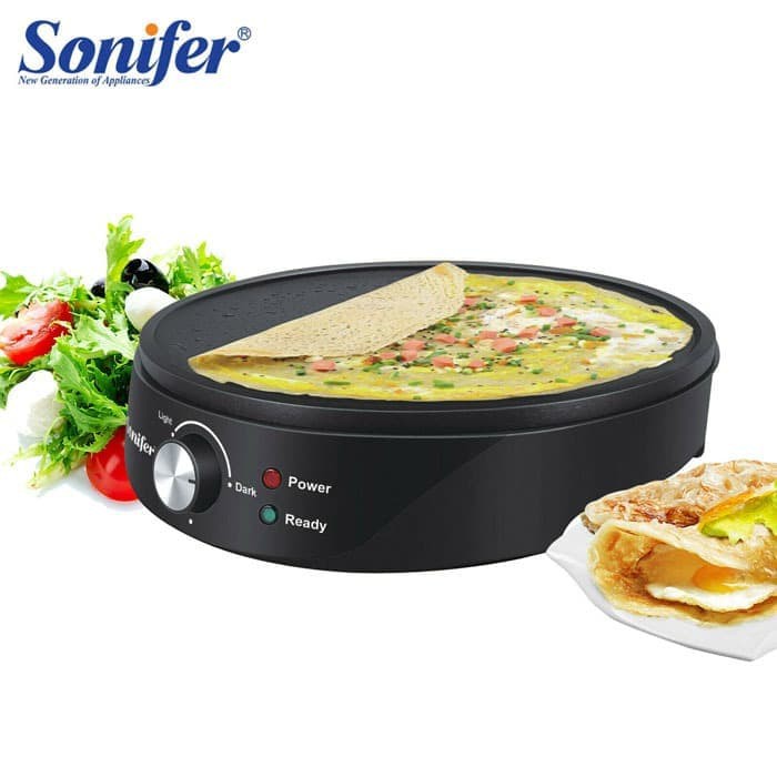 Sonifer SF-6072 Electric Crepe Maker / Pizza / Pancake Roll Pie