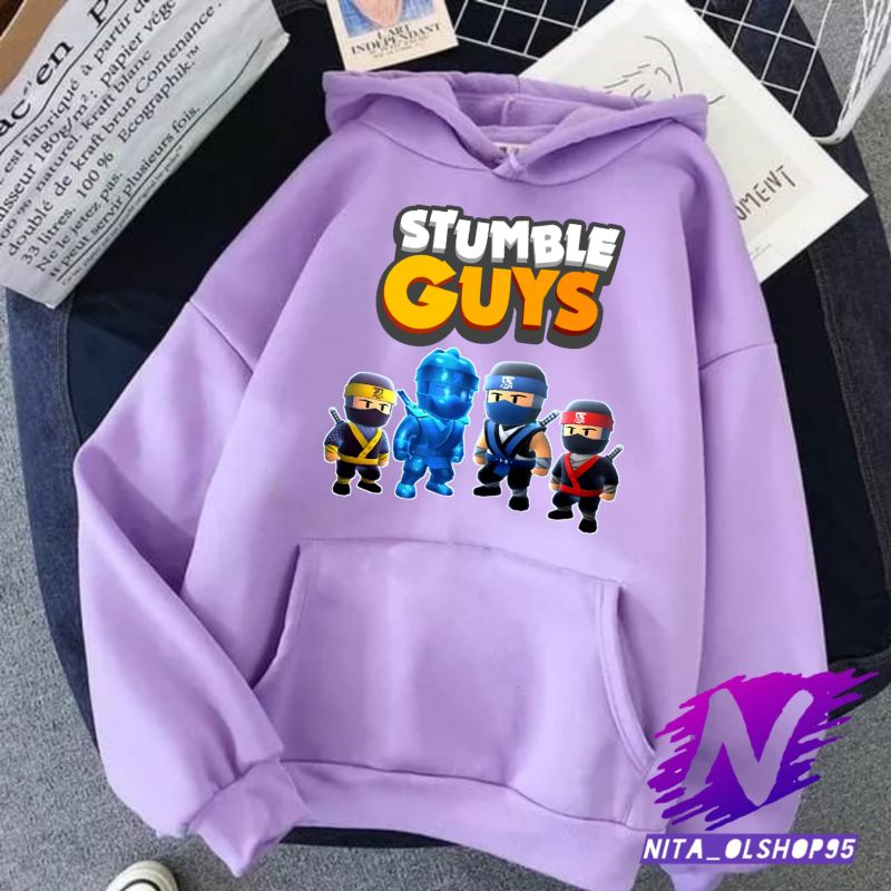 HOODIE STUMBLE GUYS SWEATER ANAK STUMBLE GUYS NINJA