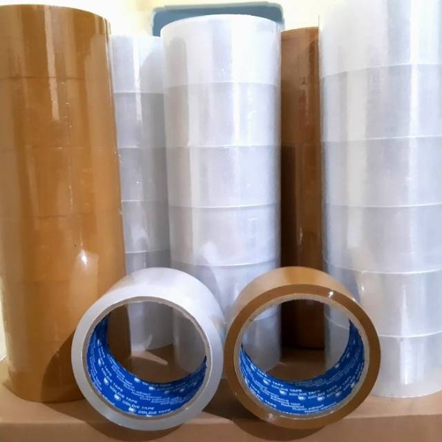 

LAKBAN MURAH BENING/ COKLAT 2" (45MM × 60 Y FULL) SETARA DAIMARU HARGA PABRIK