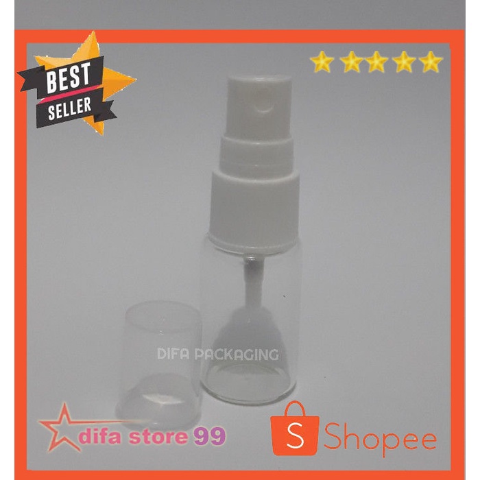 Botol kaca spray 10 ml / botol spray kaca 10 ml ( Paket isi 10 pcs )