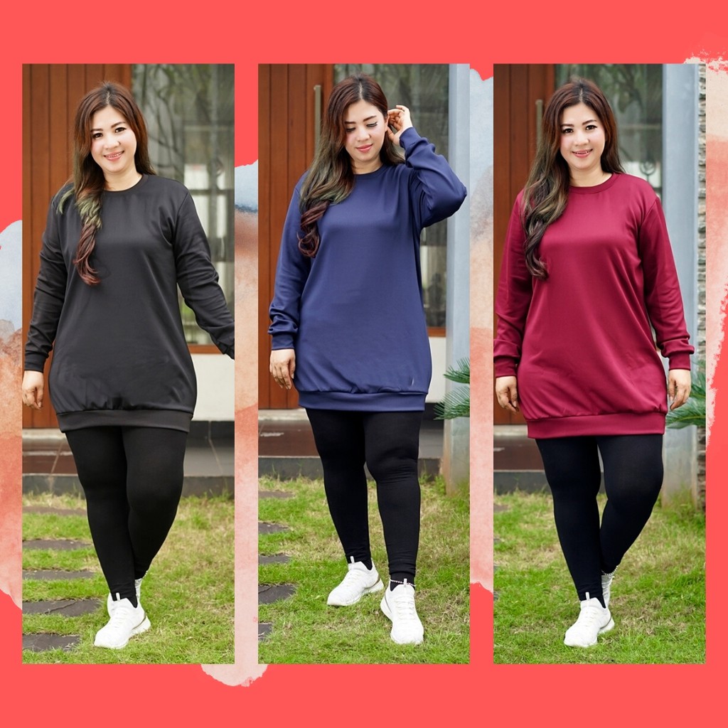 LD 120 ATASAN WANITA  JUMBO  BAJU  JUMBO  ATASAN BIG SIZE  