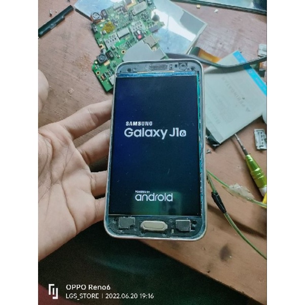 Samsung J1 2016 / J120F J120G Minus Lcd Rusak