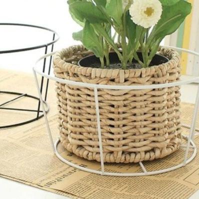 ○ GUNINCO RAK POT BUNGA BESI / POT GANTUNG / standing gantungan tanaman hias balkon taman dekorasi ✲