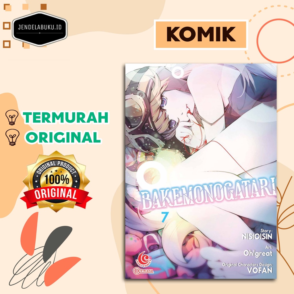 KOMIK LC: BAKEMONOGATARI - NISIOISIN