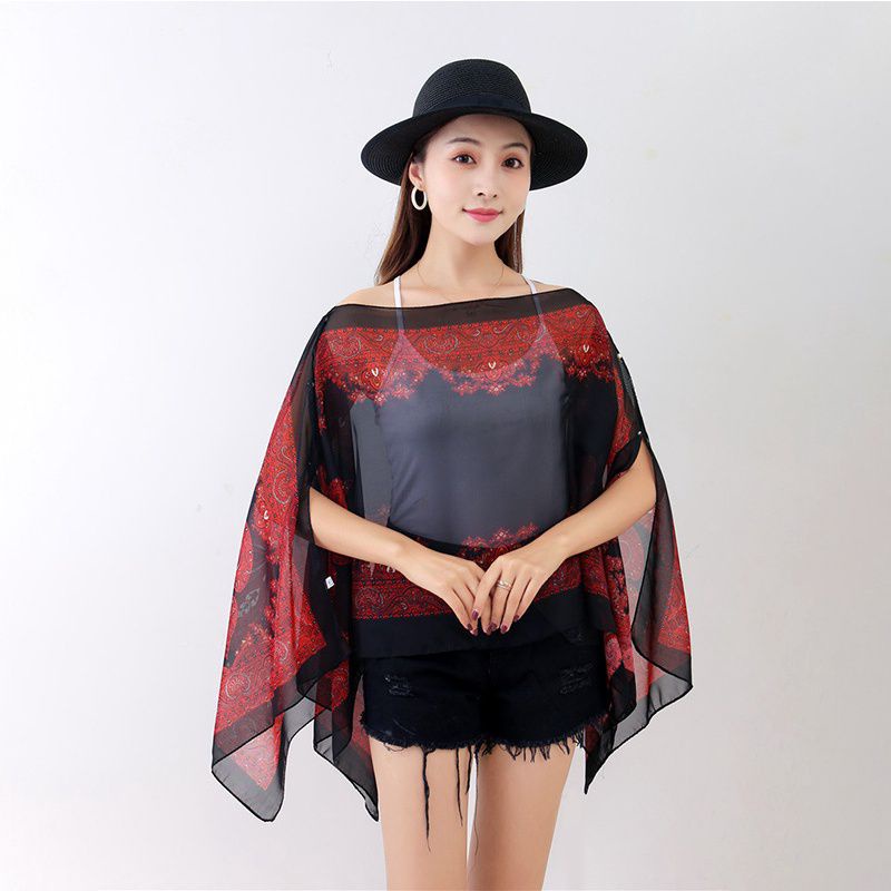 Scarf outer / selendang Viral TIK-TOK / Selendang import / outer scarf /Syal pantai / scarf /scarf Pantai-6