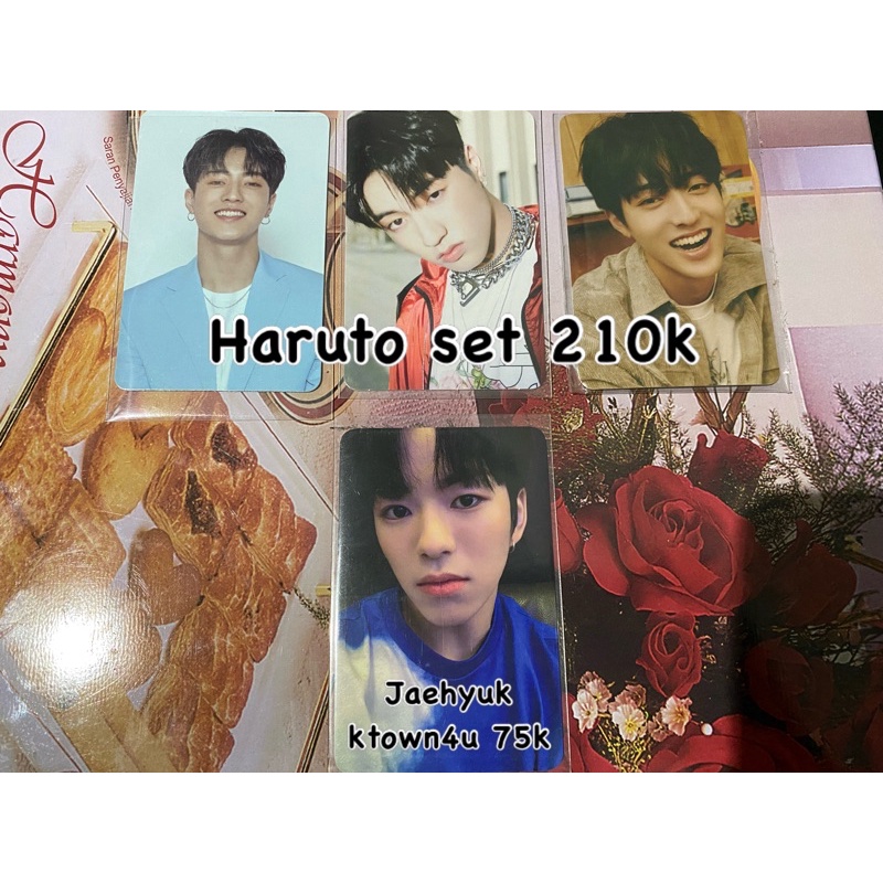 [READY] TREASURE PC PHOTOCARD HARUTO TSS JAEHYUK PERSIB