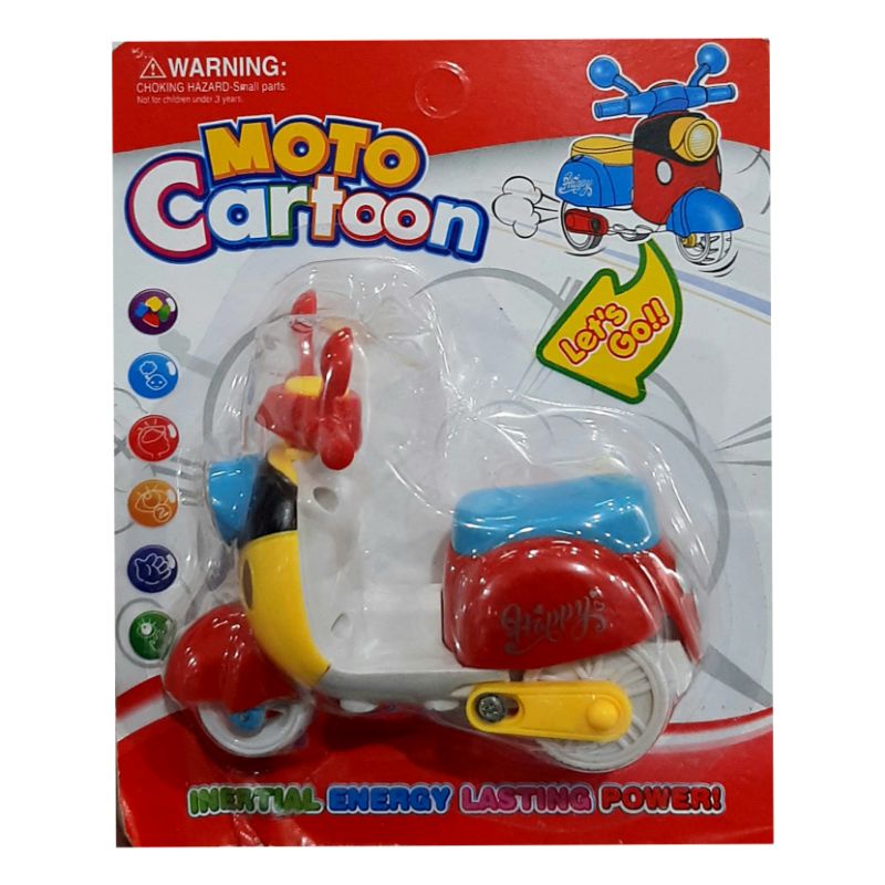Mainan edukasi anak motor skuter