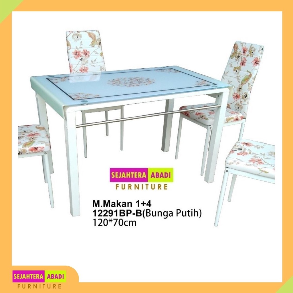 meja makan import minimalis kaca tempered a7w meja makan kaca minimalis 4 kursi meja makan minimalis