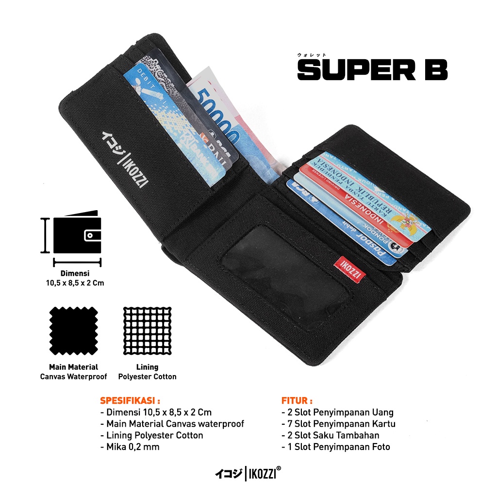 IKOZZI SUPERB Wallet - Dompet pria