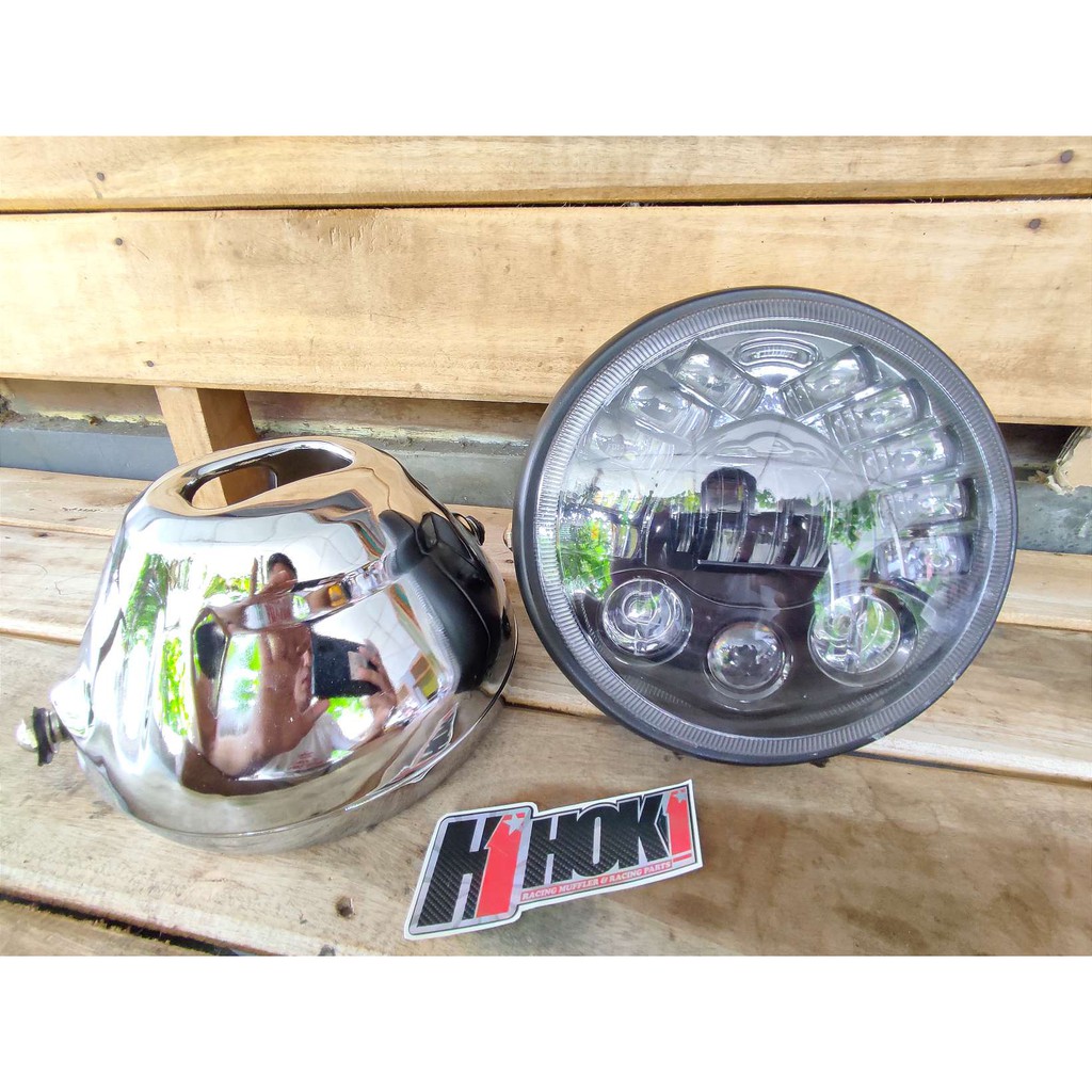 Batok Lampu Daymaker Day Maker 7 Inch Ninja Ss Rxking Rx King Cb Tiger Vixion Old