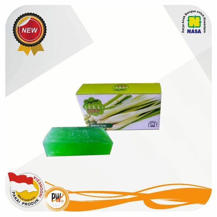 [SEREH] Sabun Mandi Nasa - Sabun Sereh Nasa - Sabun Mandi aroma Sereh (Orysoap Nasa)