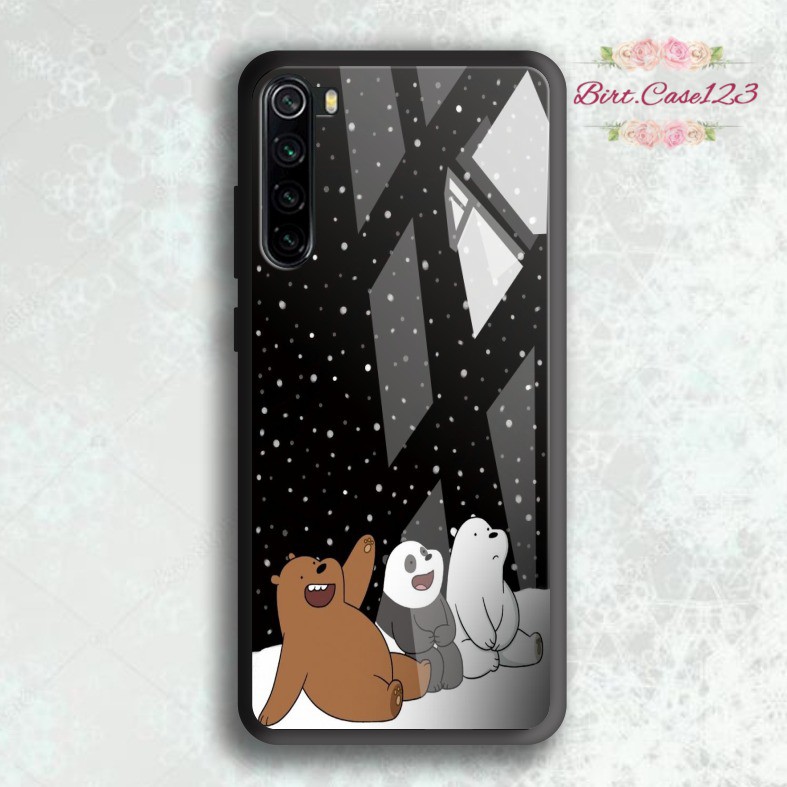 back case glass WE BARE BEARS Samsung J2 G530 prime A01 CORE A20 A30 A20s A50 A50s A21s A01 BC5139