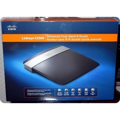 "Linksys E2500 Advanced Dual-Band Wireless-N Router"
