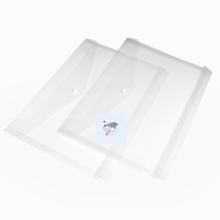 

Felix Map Plastik Bening Kancing Folio - Lusin