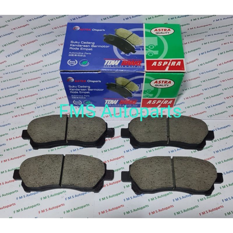 TDW Kampas rem depan Toyota Avanza, Xenia,Rush,Terios,APV
