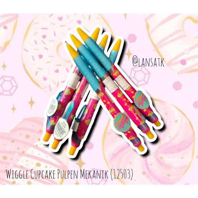 

BALLPOINT WIGGLE CUPCAKE MEKANIK pulpen