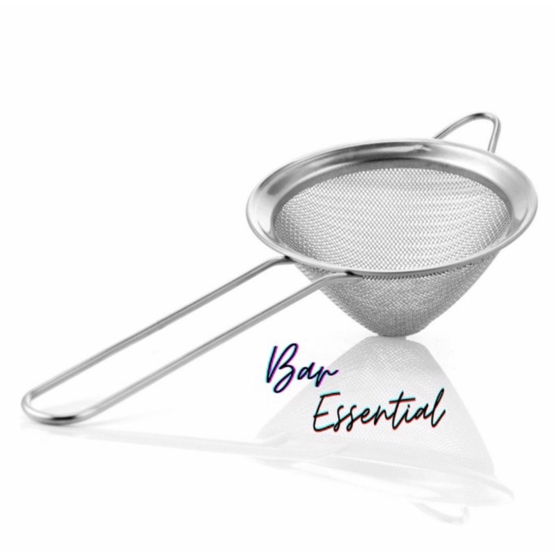 Classic Conical Fine Strainer Silver/Cocktail Strainer Silver