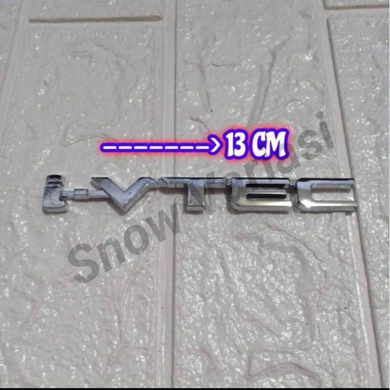 Emblem Logo Bagasi i-VTEC IVTEC Honda Jazz Brio HRV Mobilio BRV CRV