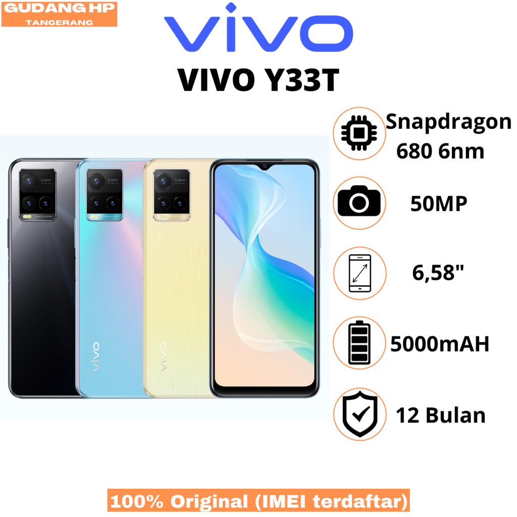 Vivo Y36 | Vivo Y36 5G Garansi Resmi Xiaomi Indonesia