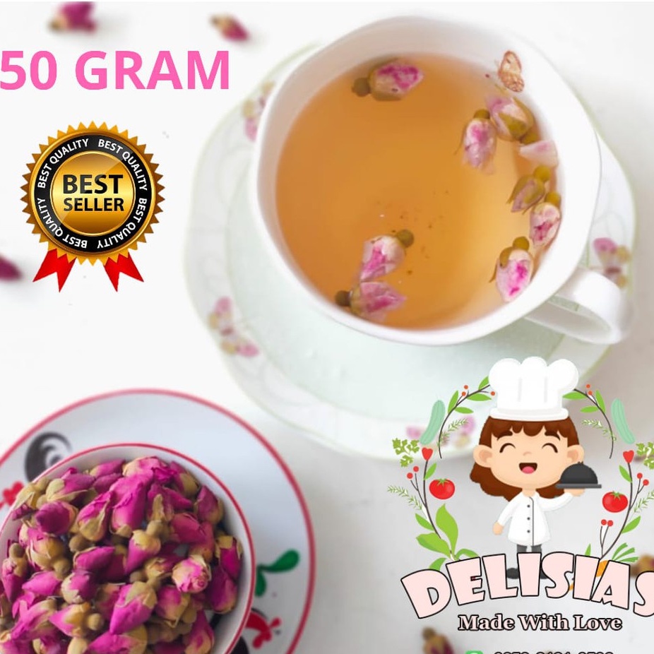 

Teh Bunga Mawar 50G