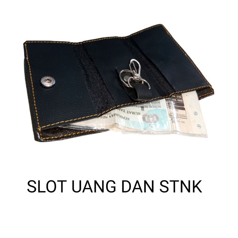 Gantungan Kunci Stnk Kulit Asli - Gantungan Kunci Motor Dan Mobil