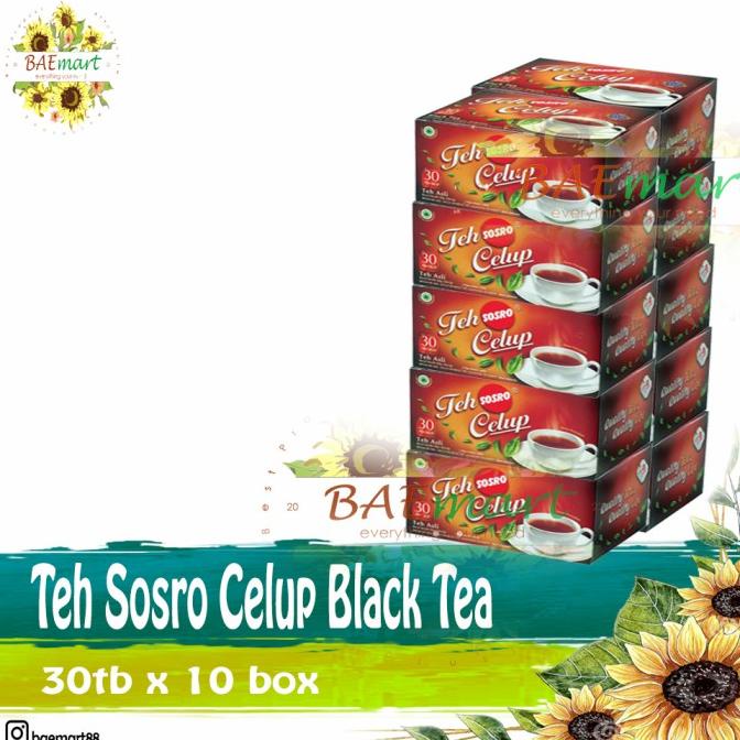 

[ COD ] TEH CELUP SOSRO 30 Per pax isi 10 box EKSLUSIF Kode 232