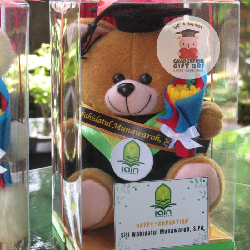 BONEKA WISUDA MIKA | BONEKA WISUDA 14CM