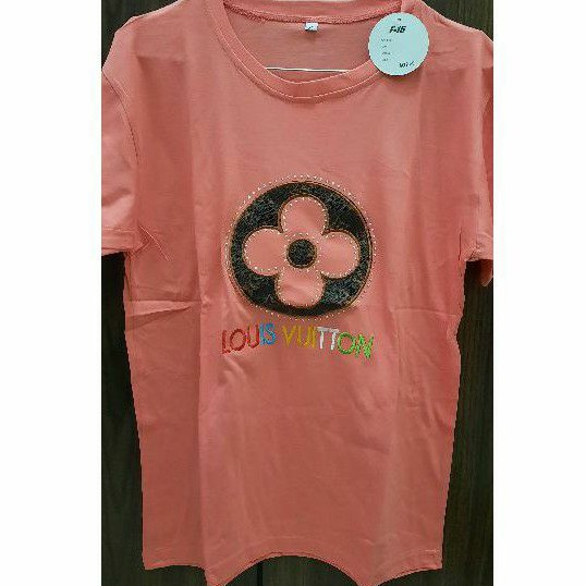 Kaos LV Bunga Cantik/import/kaos wanita