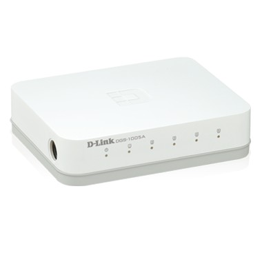 Switch Hub Dlink DGS Gigabit-1005A 5P 10/100/1000 Plastik