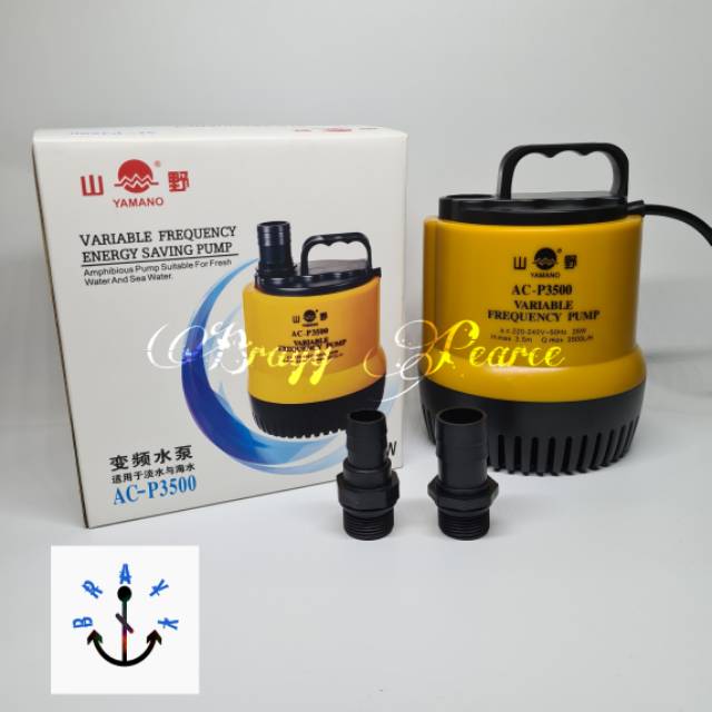 Pompa Air Kolam Submersible Pump Yamano ACP 3500 Low Watt