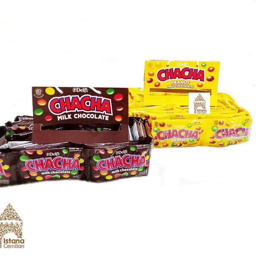 

Readi's banyak Chacha Delfi Cokelat (isi 30 pcs) Cha ChaR88R07 ,,top