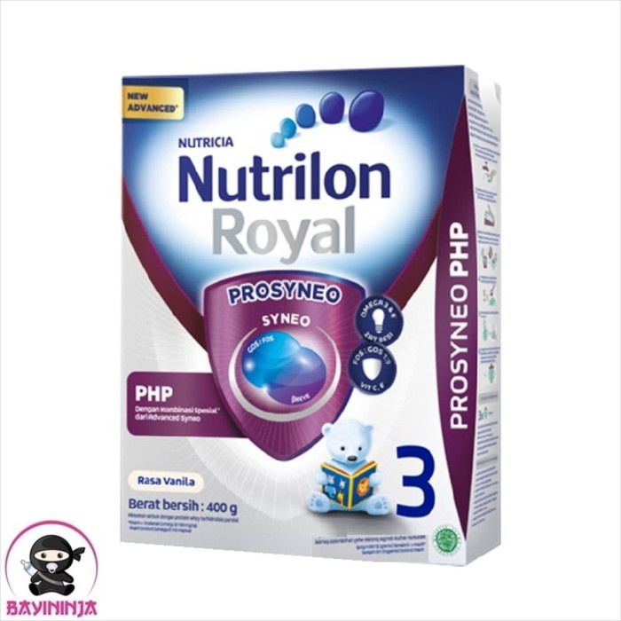 

NUTRILON Royal 3 Prosyneo PHP Vanila Box 400 g T-Ninjabayi 01