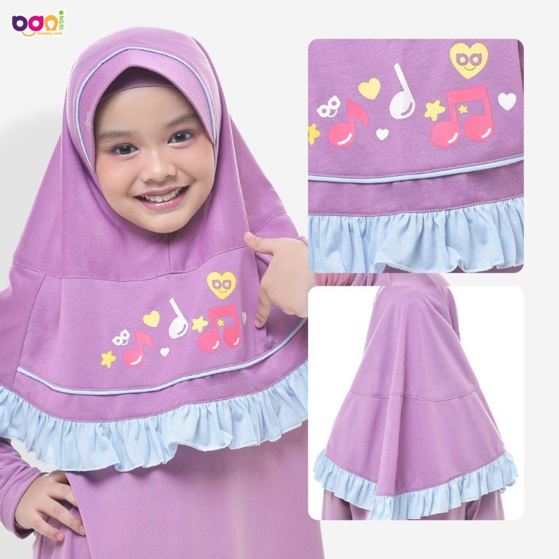 krukid estera Bani batuta/kerudung anak rabbani/hijab anak