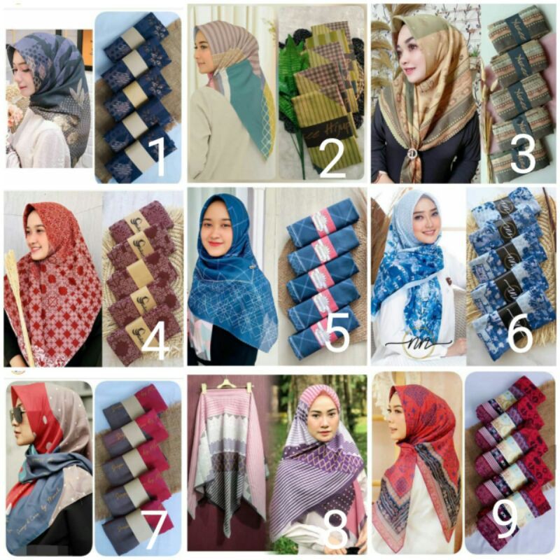 SALE HIJAB/SALE VOAL MOTIF/VOAL/VOAL MOTIF/HIJAB SEGIEMPAT VOAL